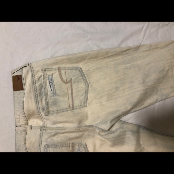 👻Ripped Off-White Jeans👀 - Picture 10 of 11